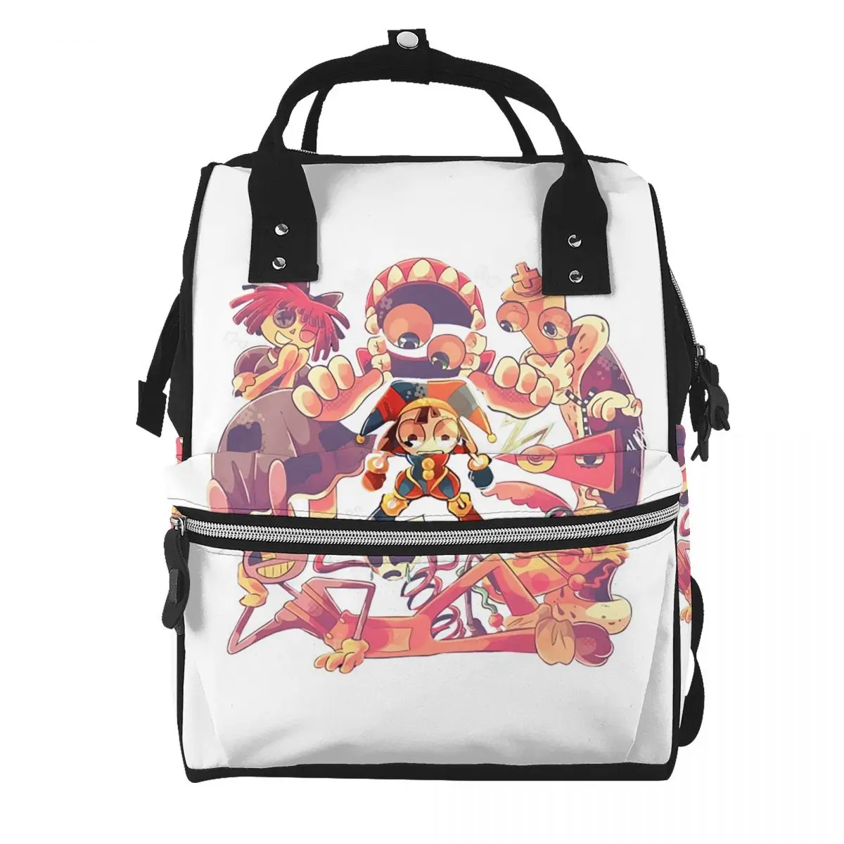 The Amazing Digital Circus Student Backpack School Bag Hiking Travel Daypack for Men Women Bookbag Shoulder Bags