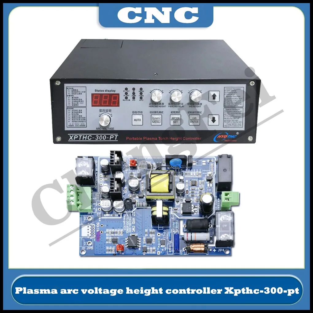 Cnc Plasma Arc Voltage Height Controller Kit Xpthc-300-pt Arc Voltage Height Controller Cutting Gun Height Automatic Tracker