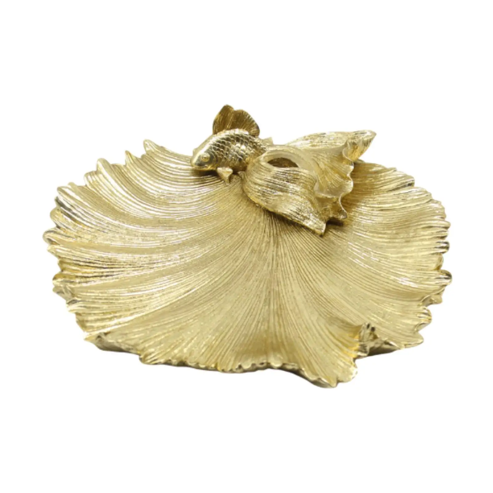 ถาดใส่เครื่องประดับรูปหางปลาทอง ถาดใส่แหวน ที่เก็บของ ถาดใส่ที่คาดผม ถาดใส่ขนม