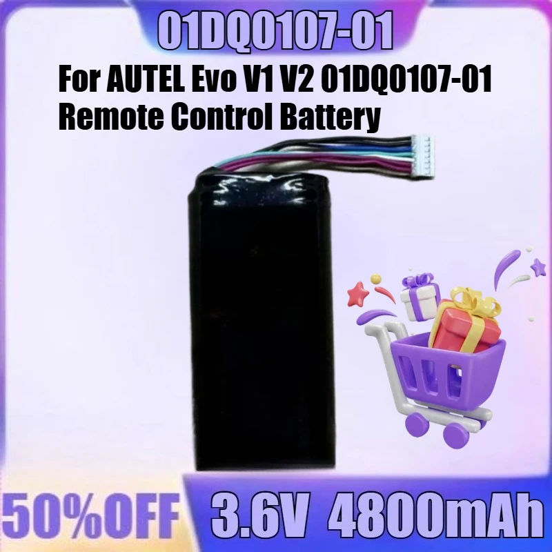 

New 01DQ0107-01 3.6V 4800mAh High Quality Battery for AUTEL Evo V1 V2 01DQ0107-01 Remote Control Battery