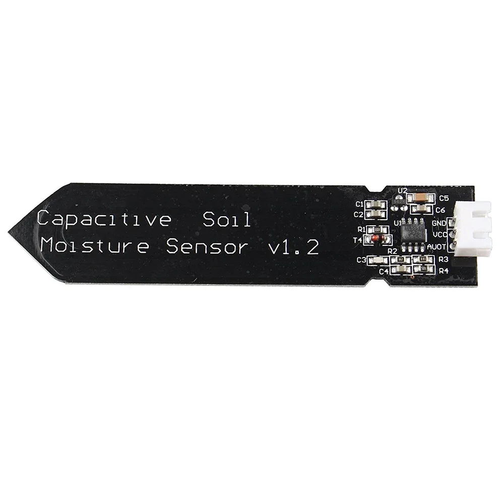 5/10PCS Capacitieve Bodemvochtsensor Module 3.3V-5.5V Corrosiebestendig voor Arduino/ESP32/Raspberry Pi (Analoge Uitgang)