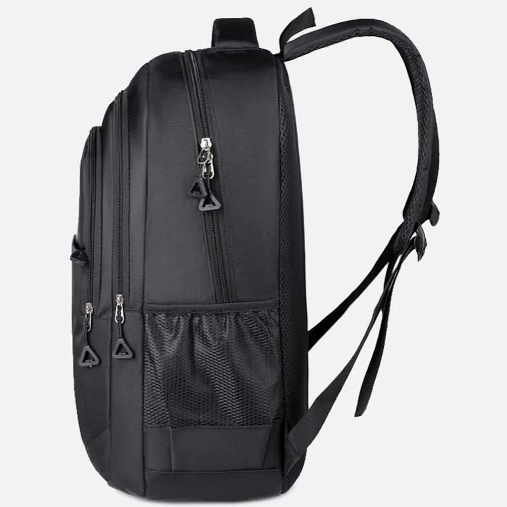 Lightweight Men's Business Backpack Scratch Prevention Minimalist Students Durable Daypack Solid Color Anti-splash Water