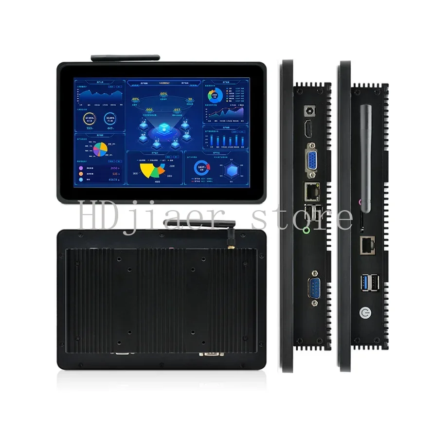 

Sun Readable Open Frame IP65 Waterproof Monitor Flat Display Indoor Outdoor Wall Mount LCD Industrial Touch Screen Monitor