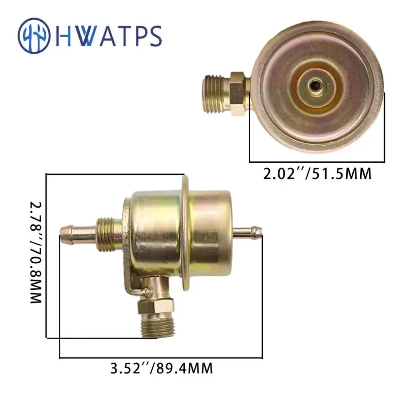 94411019801 2.5Bar Fuel Pressure Regulator For Saab 900 1986-90 Porsche 944 1983-85 11685320450 13531273329 5G1019 PR405 FP10555