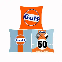 Guif Racing Team Cushion Cover for Sofa Pillow Case Cover Seat Car Throw Pillowcase 45X45cm For Home Decorative SJ-755