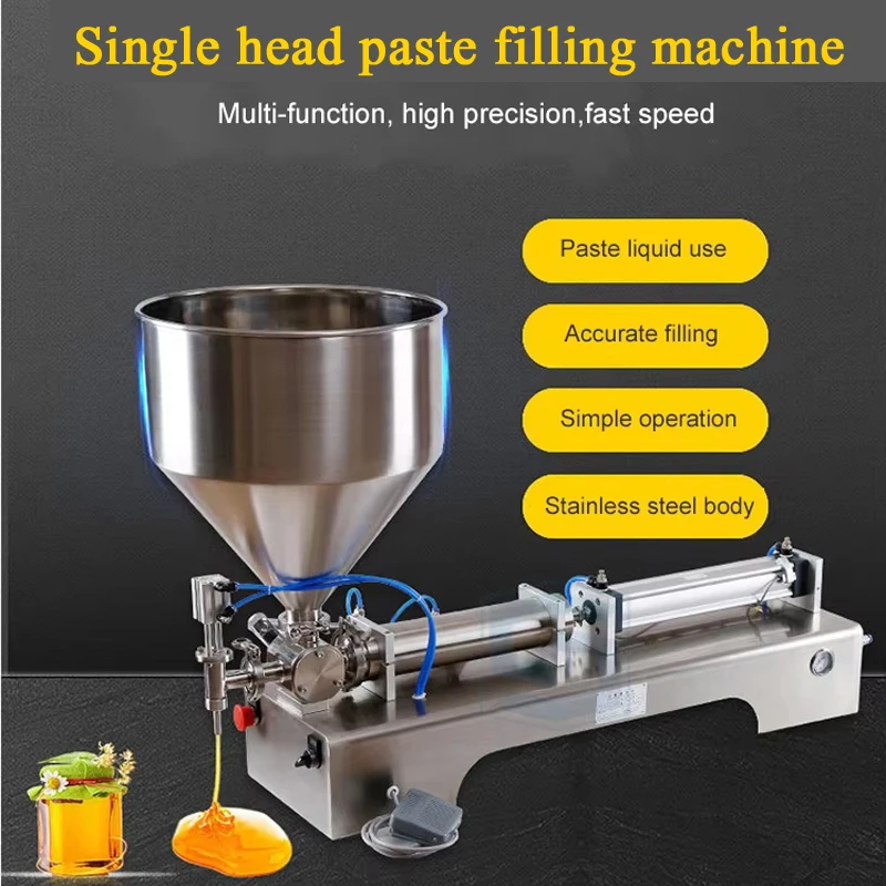 PBOBP Automatic Filling Machine Cream Liquid Dispensing Machine Quantitative Filler Machine For Cosmetics Honey Powder Paste