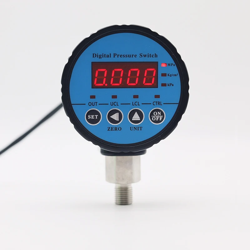 Interruptor de Pressão do Relé do Alarme da Baixa ou Alta Pressão 40mpa Interruptor de Pressão do Relé do Alarme g1 com Relé para Fora 00.4mpa 1.6mpa...