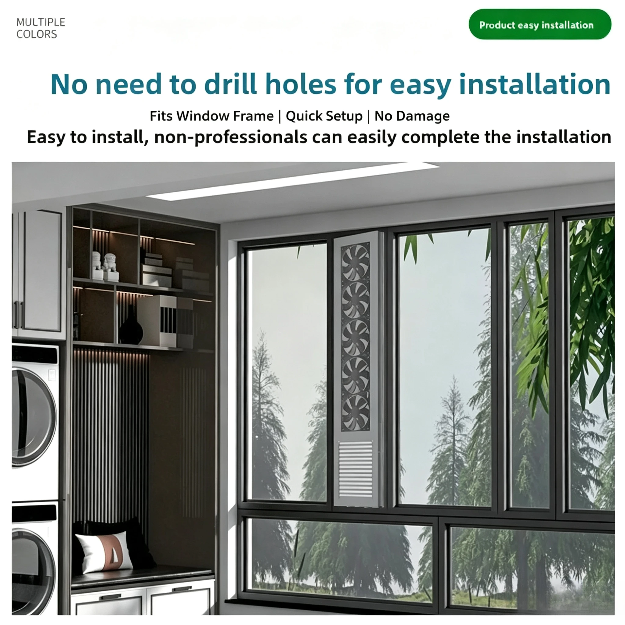 노펀치 유리창 환풍기 간편설치 무소음 주방 배기 환풍기 - Commercial Kitchen Ventilation 리뷰 및 가격