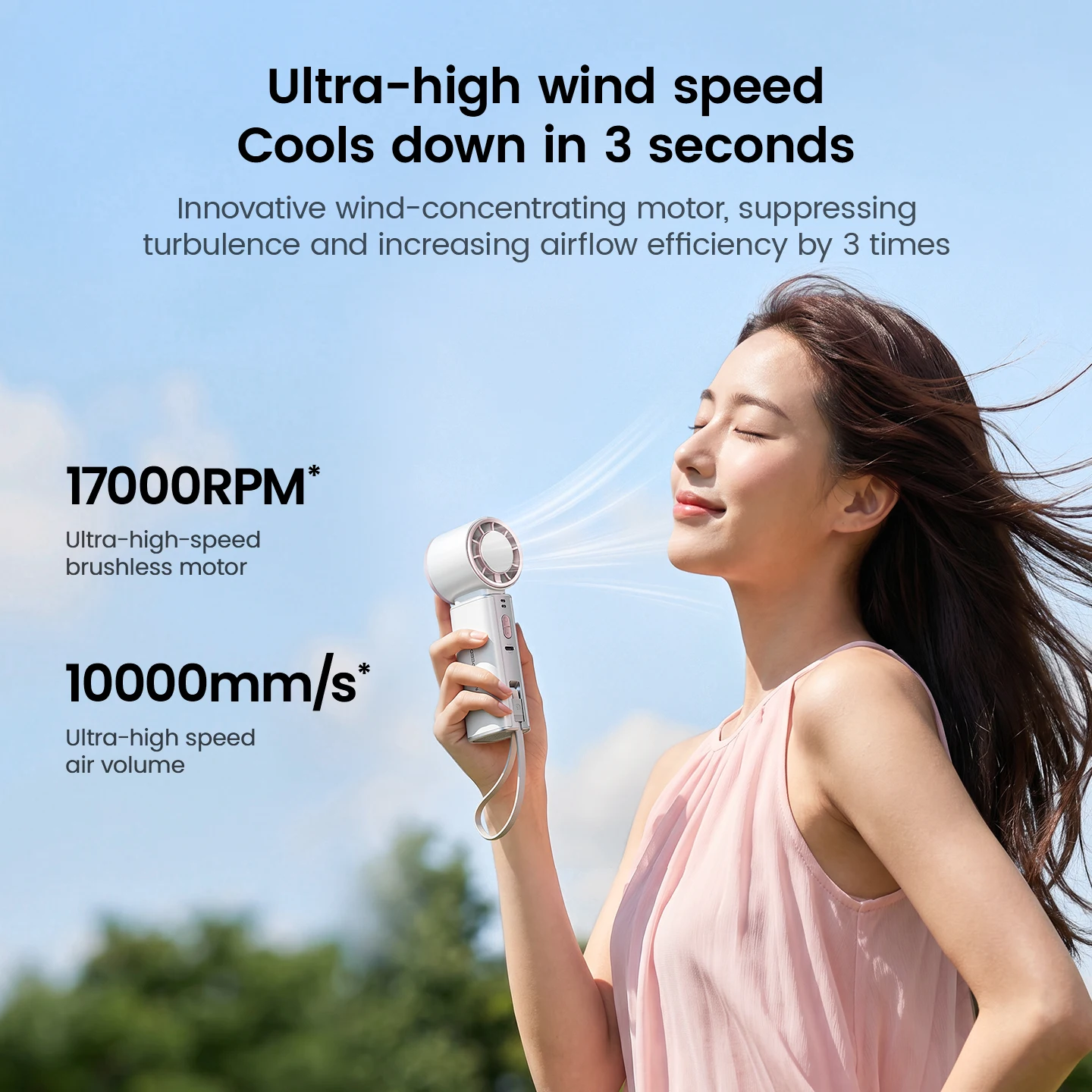 MOVESPEED P32 10000mAh Power Bank and Fan 2-in-1