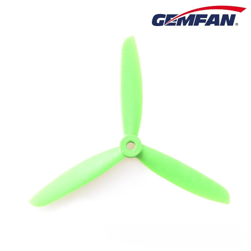 Gemfan Qianfeng 5045 three-leaf propeller, glass fiber nylon positive and negative propeller, multi-axis propeller, special prop