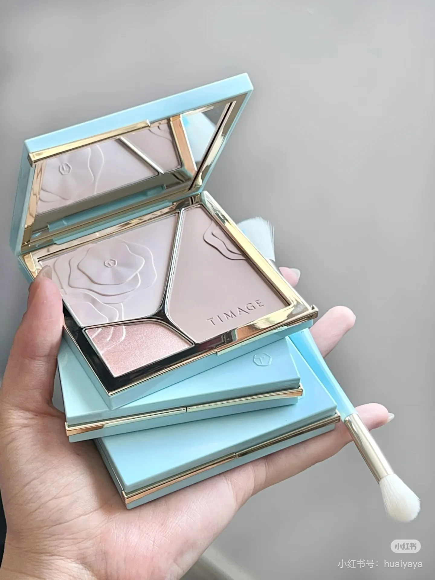 

TIMAGE Contouring Palette Модернизированная версия 4.0 Трехмерная осветляющая палитра теней для лица Трехцветная матовая палитра теней