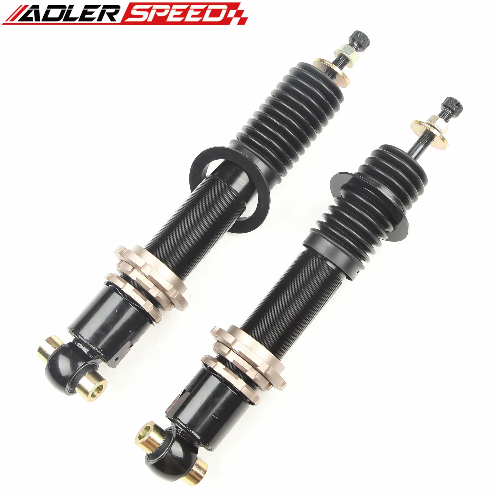 ADLERSPEED  18 Level Damper Adjust Coilovers Shocks Lowering Kit For  Chevrolet Camaro Coupe 2010-15