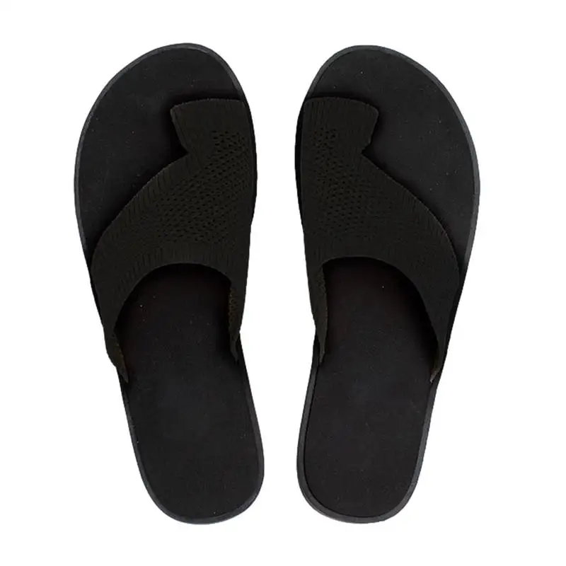 Casual Thong Sandals Comfort Orthotic Thong Sandals With Arch Support Breathable Mesh Beach Slippers Athletic Sandal For Party