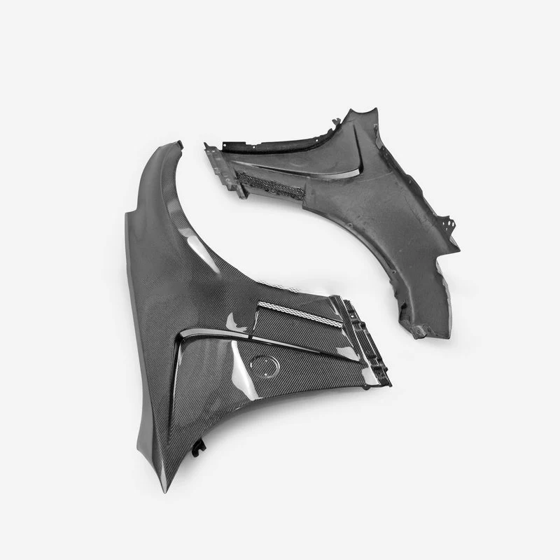 ใหม่ OEM สไตล์คาร์บอนไฟเบอร์กันชน Fender Vents สําหรับ FB2 FB4 FB6 9 Gen 2012-2014 DL-CC0927 สภาพ