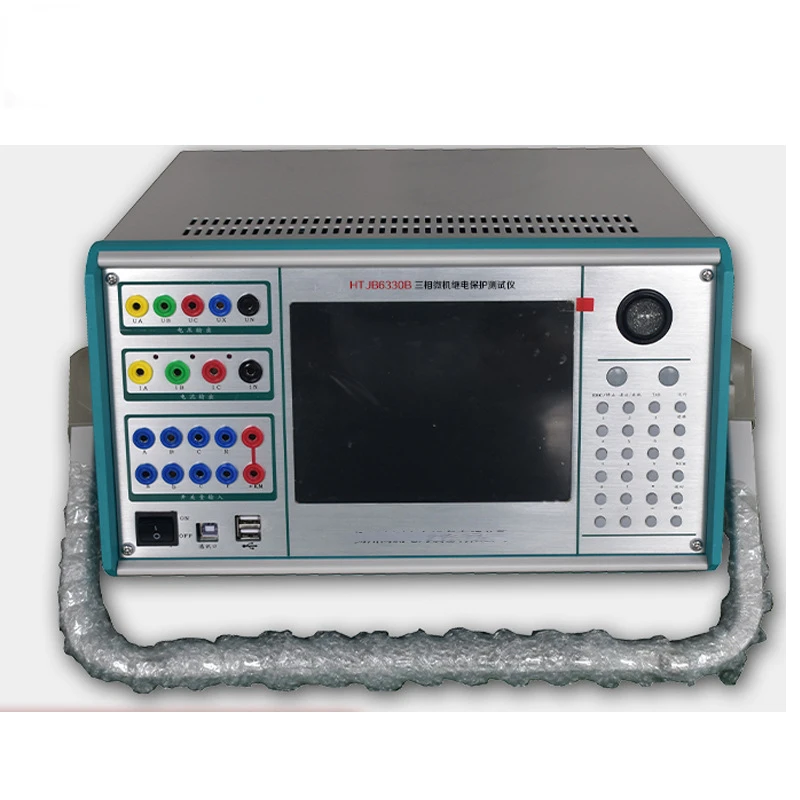 Six phase microcomputer relay protection test, three-phase microcomputer relay protection tester, microcomputer relay protection