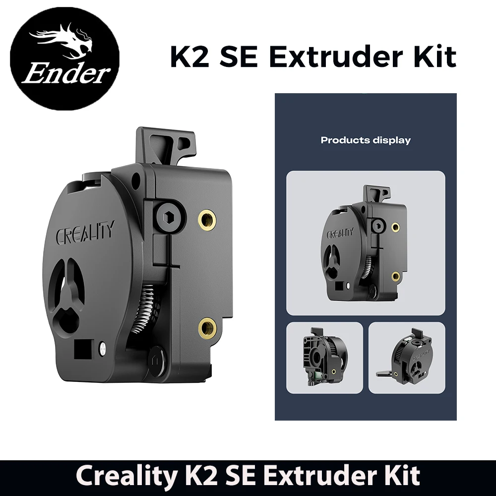 

Creality K2 SE Extruder Kit High Torgue Extrusion Force up to 80N Dual Gear Feeding Compatible with K2 SE