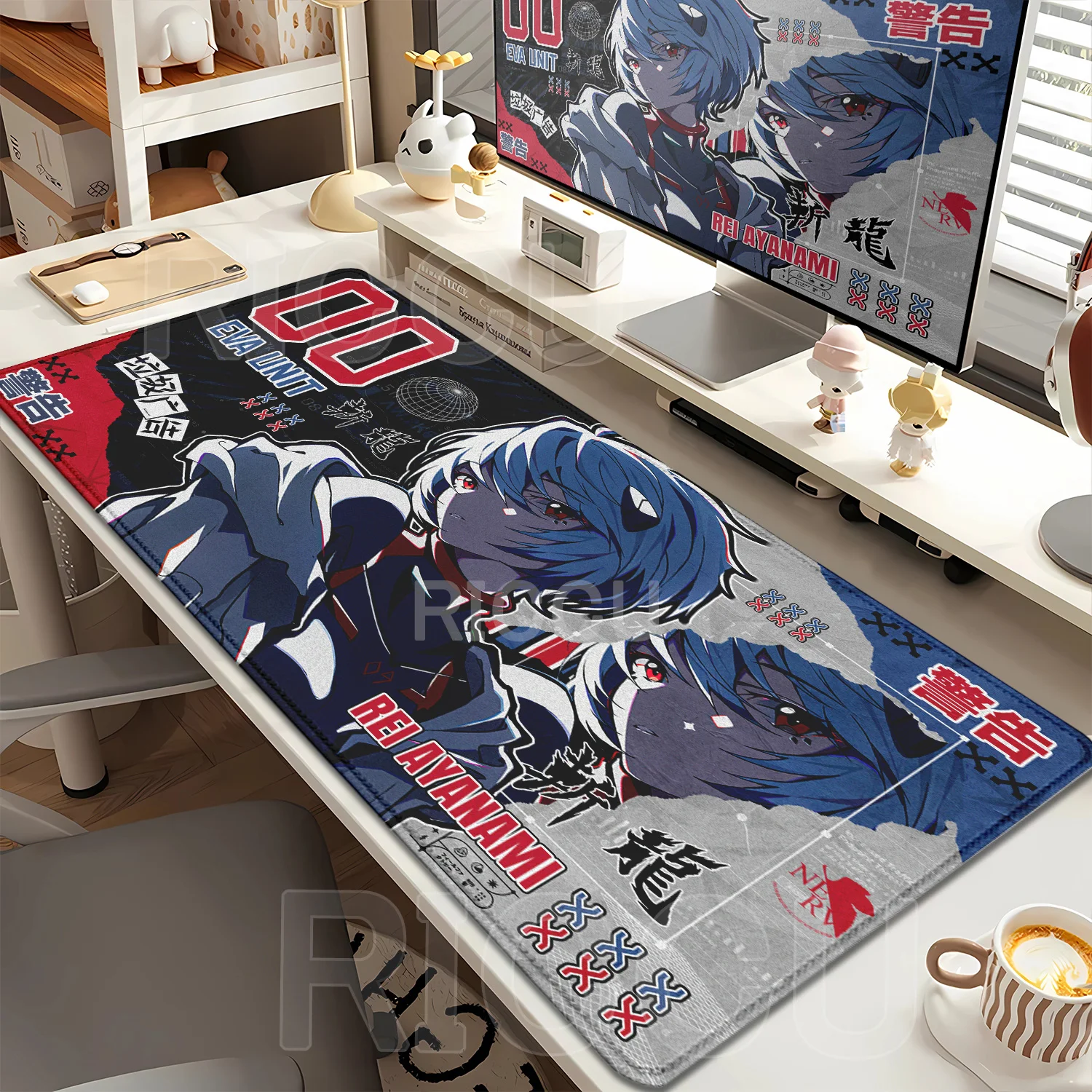 Pc Gaming Evangelion - Grand tapis de souris E-E-Evangelione XXL