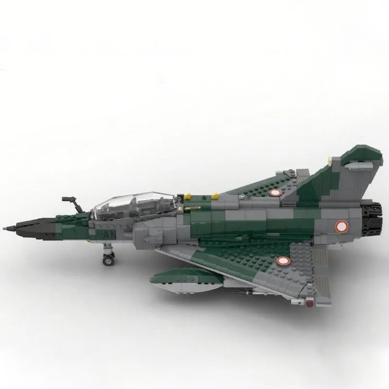 1144 قطعة MOC داسو ميراج N الخالق مصمم نموذج ألعاب البناء كتل تجميع الإبداعية هدية الكريسماس التعليم الطوب الاطفال