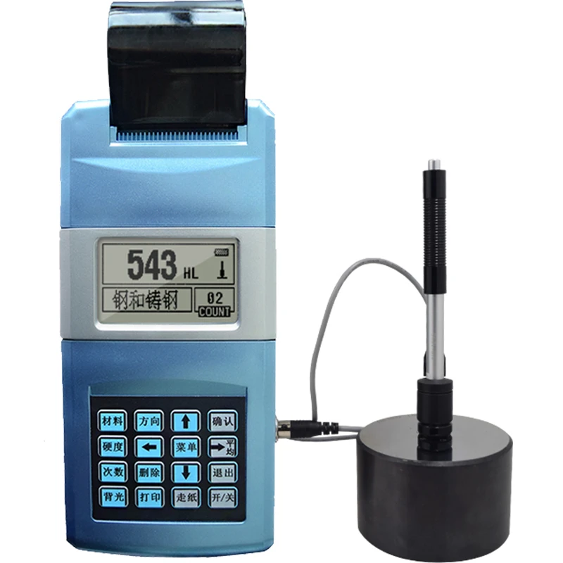 

Hardness Tester 5300 High Precision Portable Leeb Brinell Metal Steel Hardness Tester