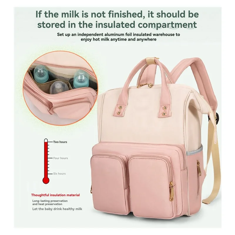 حقيبة الأم والطفل، حقائب كبيرة لتغيير الأمومة، حقائب للأم ذات سعة كبيرة #4