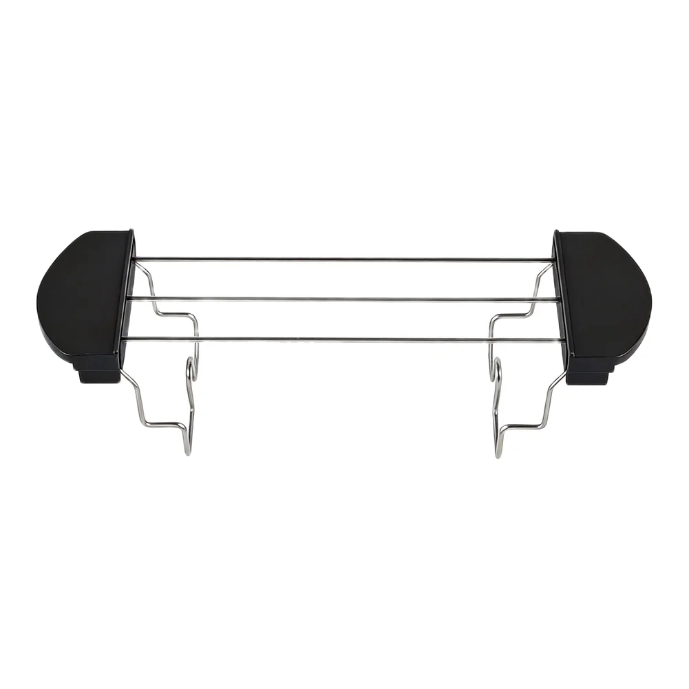 High Functionality Toaster Warming Rack for Heating Bread and Sandwiches Equipped with Safe Anti Scald Handles
