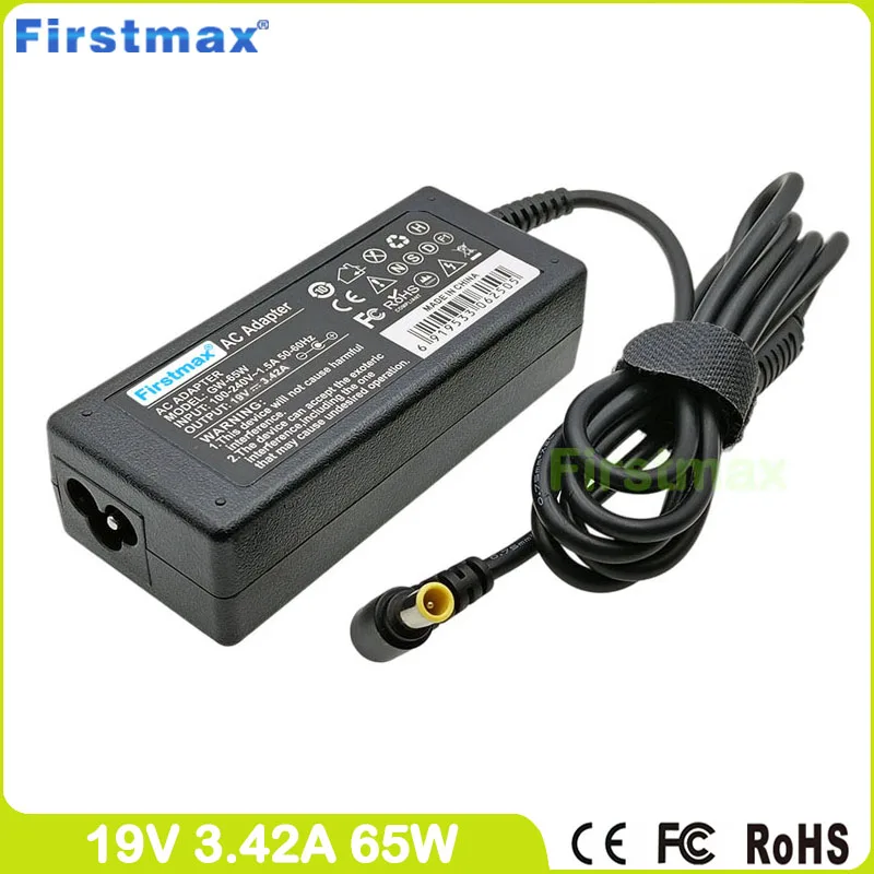 AC Power Supply 19V 3.42A 65W for LG PA-1650-43 PA-1650-68 DA-65G19 A16-065N4A Laptop Adapter Charger