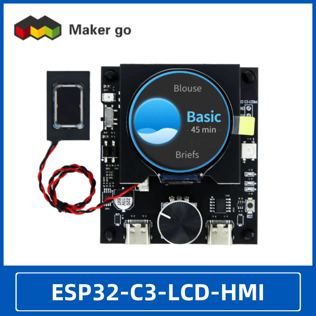 

ESP32-C3-LCDkit ESP32-C3-LCD-HMI макетная плата LVGL ручка экрана совместима с