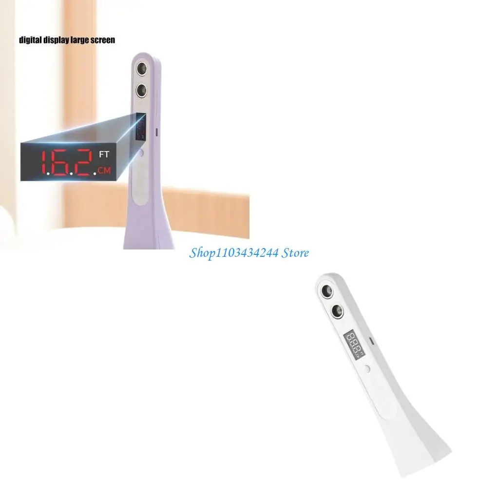 جهاز قياس الارتفاع بالموجات فوق الصوتية اللاسلكي، مقياس الارتفاع الرقمي للأطفال والكبار، تشغيل بسيط ودقة عالية