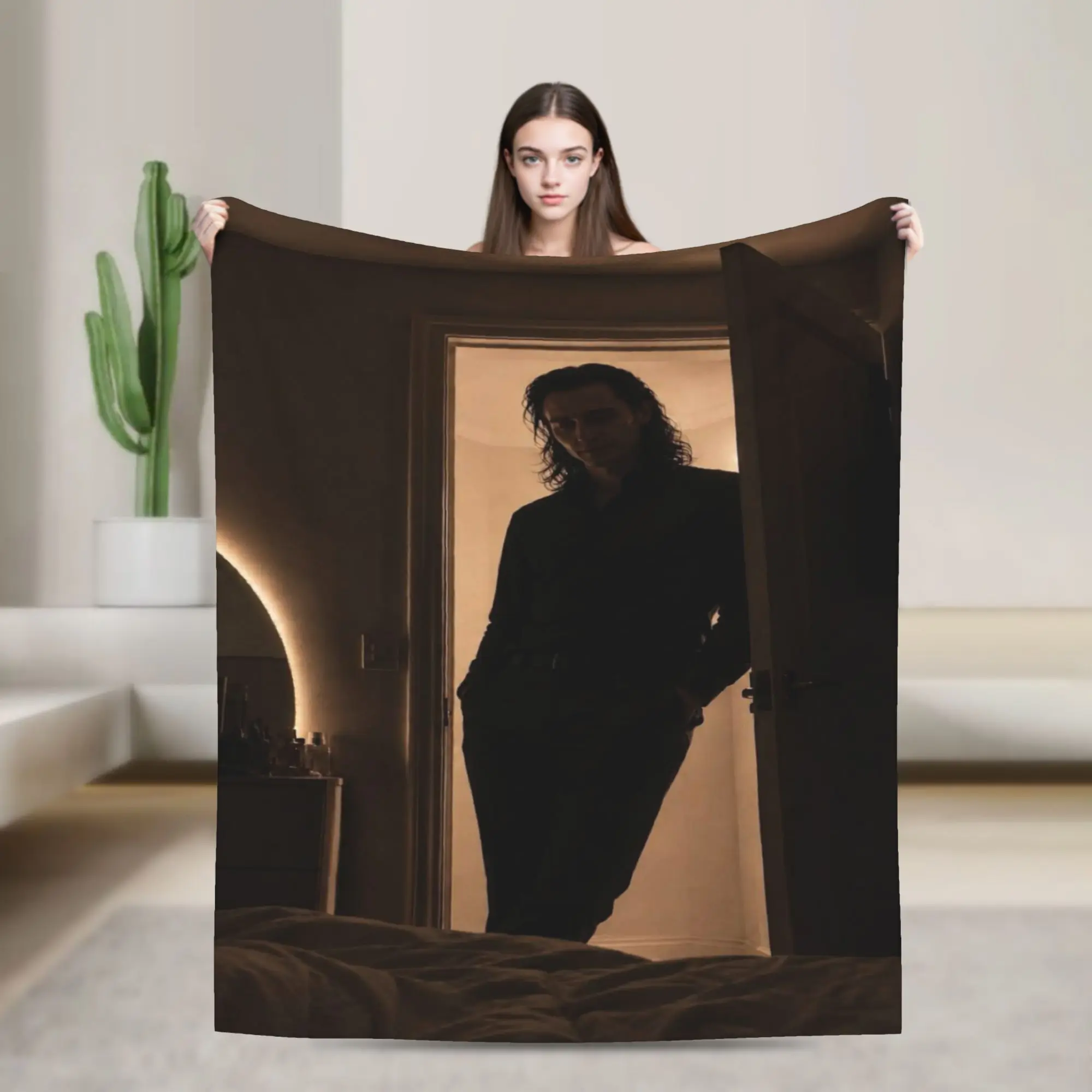 Tom Hiddleston  Accessories Blanket Soft Fleece  Throw Blankets Relax Bedspreads