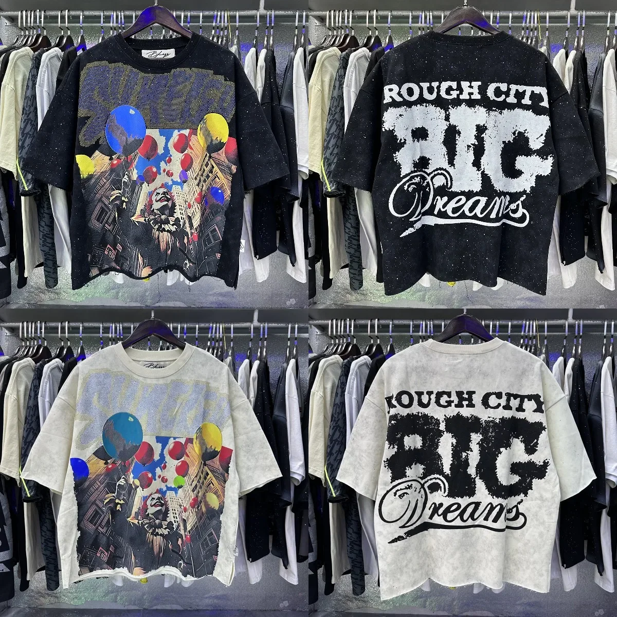 Shinning Bling Diamond Short Sleeve Cropped T-shirts Men Women Rhinestone Print Pattern Cotton Casual Tees Oversized Tops