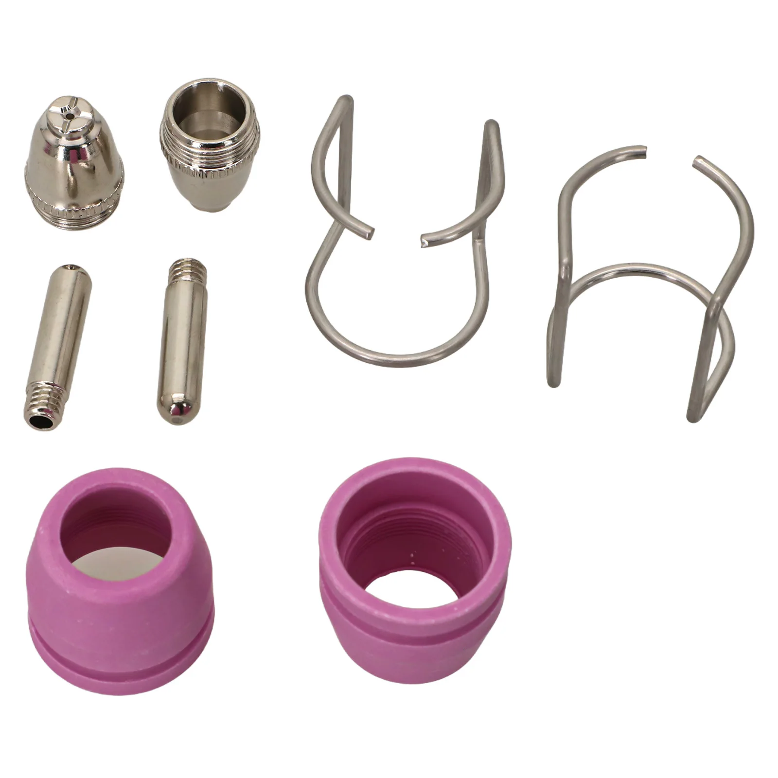 Plasma Cutter Consumable Parts Kit 26pc for Lotos LTP5000D LTPDC2000 LTPAC2500 Copper Alloy Nozzle Electrode Metal Components