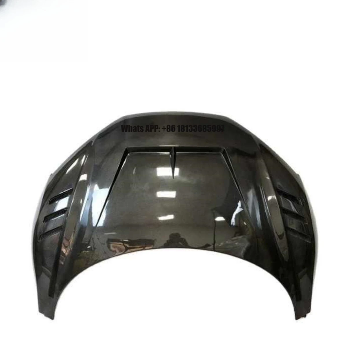 

Carbon Fiber Front Engine Cover for Audi R8 2018-2023 1016 Type; Engine Cover; Spoiler;user Body Kit