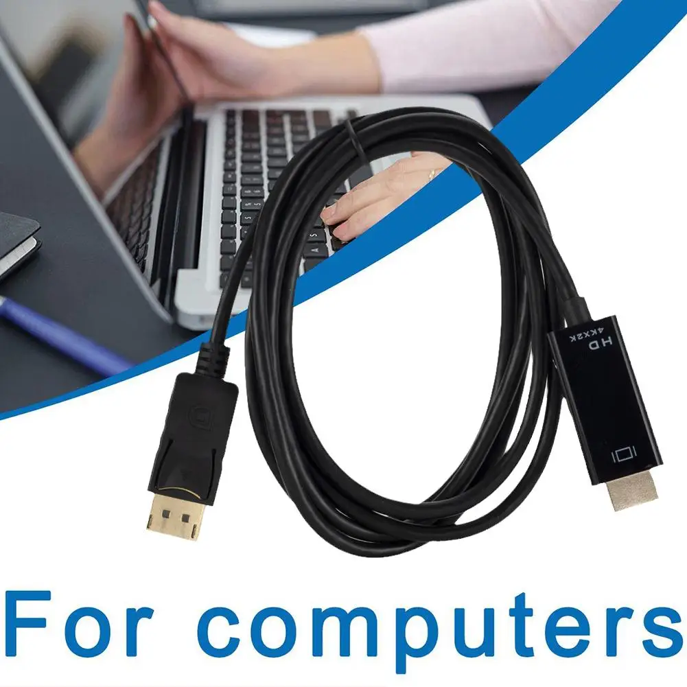 DP To HDMI USB 3.1 To HDMI Compatible Adapter Cable Type C To HDTV 30Hz 4K USB C Cable Extend Adapter For MacBook PC Monitor