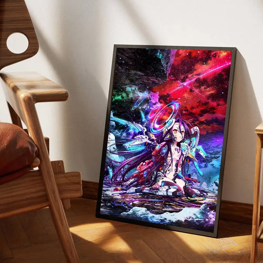 อะนิเมะเทพธิดา Story Rem Hancock โปสเตอร์ Self-กาวกันน้ําสติกเกอร์กระดาษ Coffee House Bar Room Wall Decor