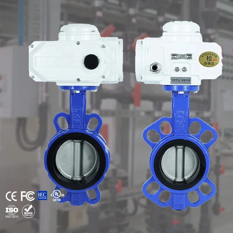 DCV inch 4inch DN0 DN0 bar PN ON/OFF Actuator Wafer Type Waterproof Ductile Iron SS04 Buttely