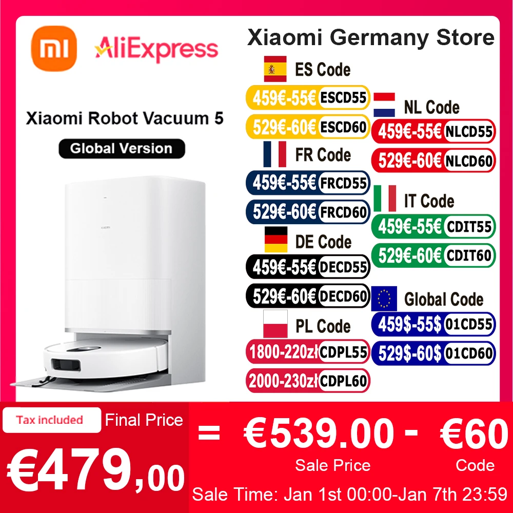 Xiaomi Robot Vacuum 5