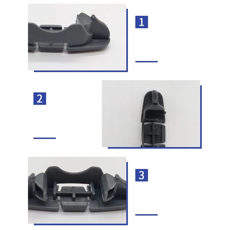 食器洗い機上部プレートラック、スライドガイド、ストップクリップ、w10508950、ap6022472、8562015、w10508950、5個に適しています