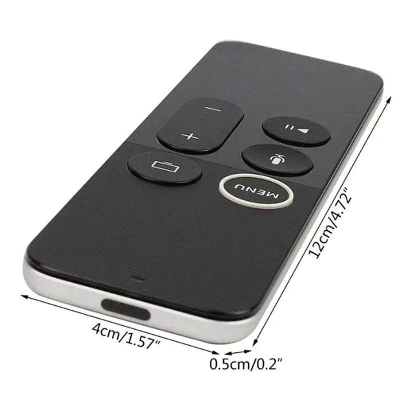 A33T Remote Control for TV5 A1962 Set-Top Box Network Player 1080P Black Silver