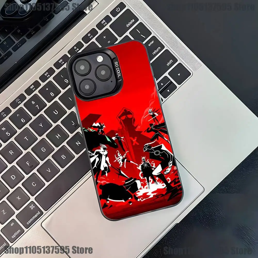 حافظة هاتف To Be Hero X لهاتف iPhone 17,16,15,14,13,12,11,Pro,XS,Max,Plus,Mini,SE4,E غطاء أسود غير لامع مقاوم للصدمات