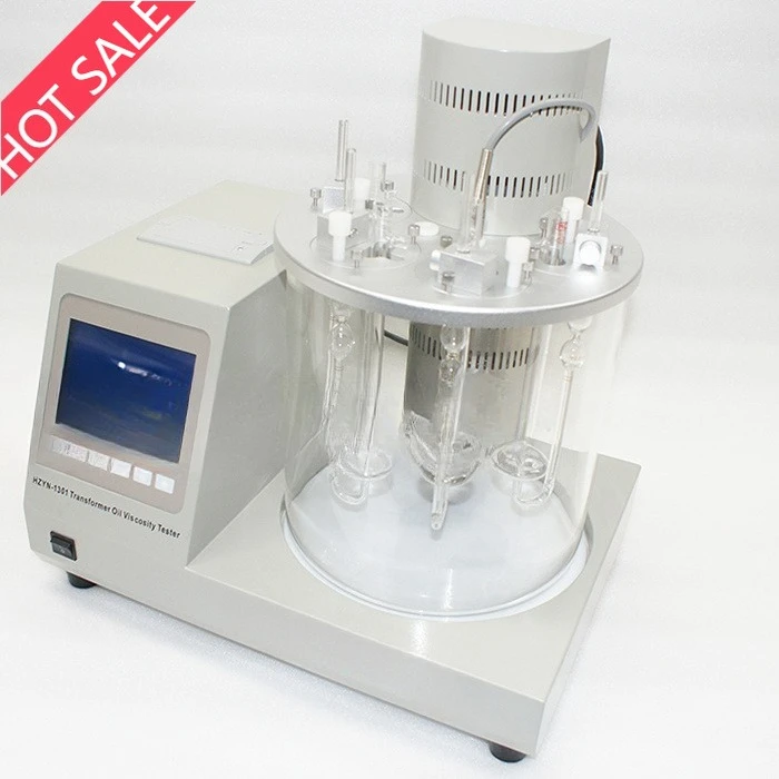Kinematic Viscometer,HZYN-1301,Petroleum Product Viscosity Tester,AC220V,1200W,±0.01℃Temp Accuracy,ASTM D445 Standard