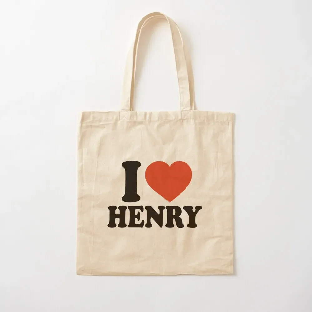 I Love Henry Tote Bag shopping bag logo tote bag tote men's shopping