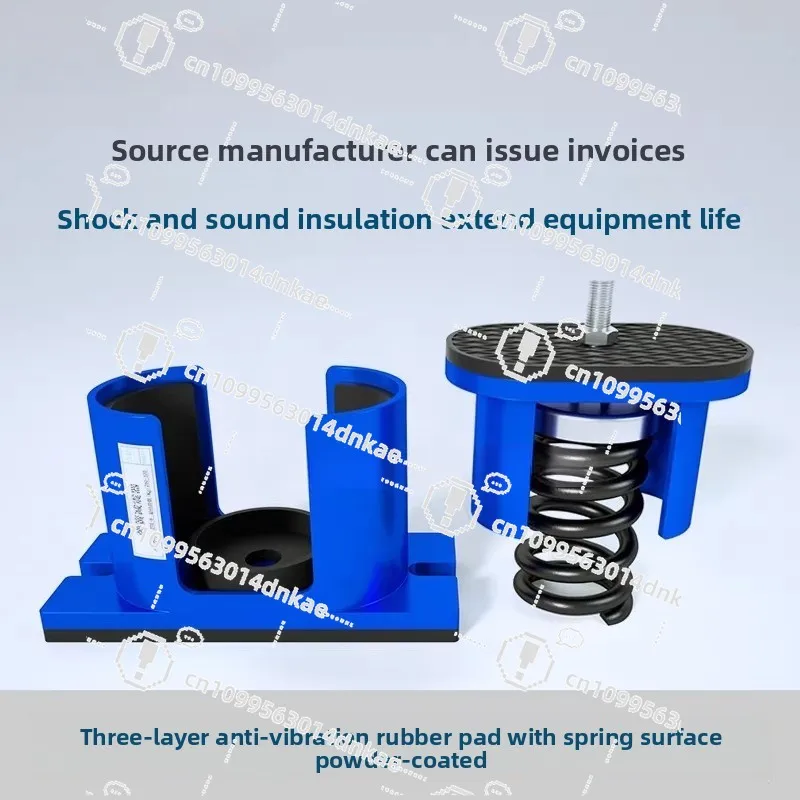 

Амортизирующая пружинная подушка ZTE с регулируемым демпфированием для виброизоляции чиллеров, напольных вентиляторов, кондиционеров и охлаждающих башен