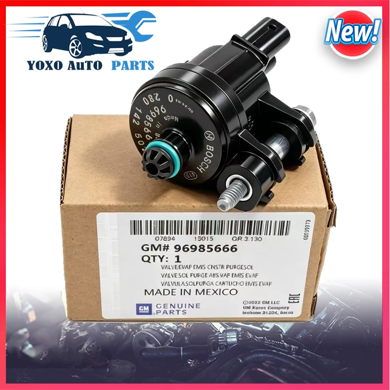 

New OEM# 96985666 0280142502 Vapor Canister Purge Control Valve Solenoid For Chevrolet Cobalt 2013-2019 Spin 2014-2015