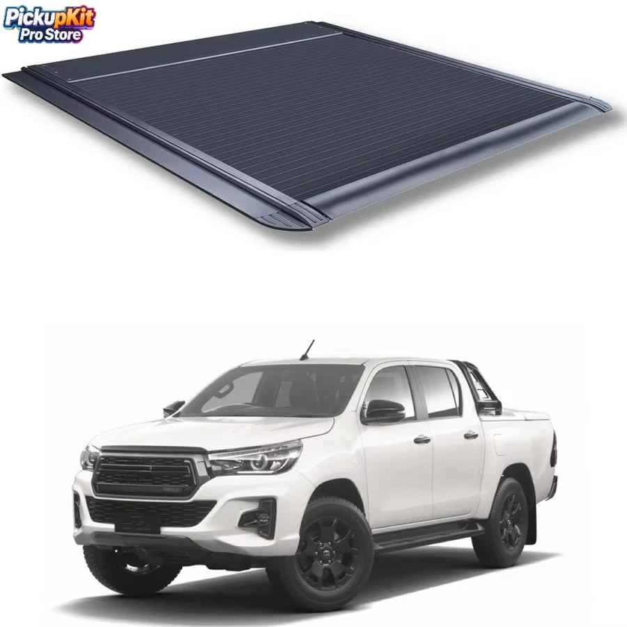

Ousaier Electric Retractable Aluminum Roller Tonneau Cover for Hilux Revo Long Bed – Dedicated Fit