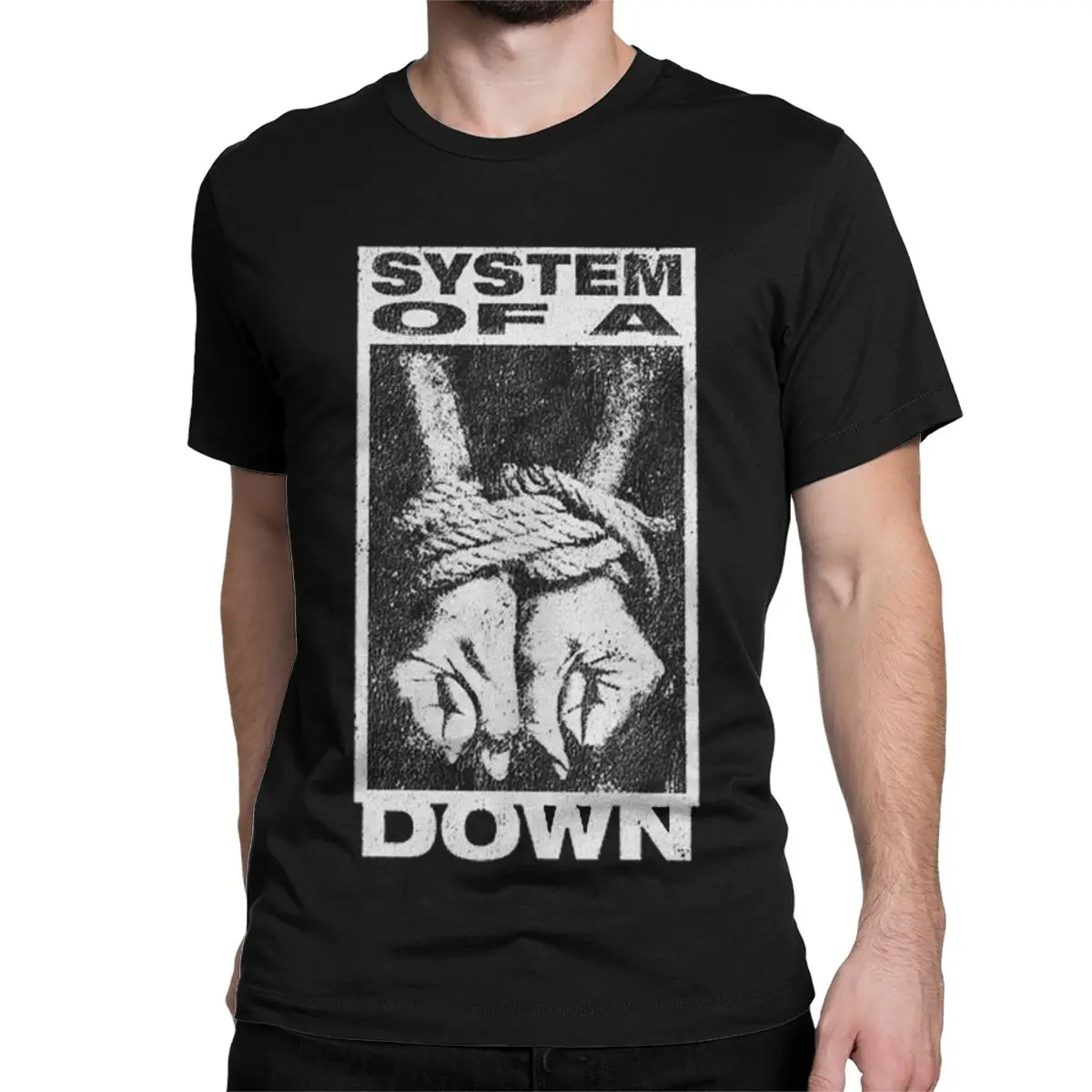 System Of A Down T-Shirts Men Women Hipster Heavy Metal Novelty Pure Cotton Tee Shirt Short Sleeve T Shirts Unique Clothes