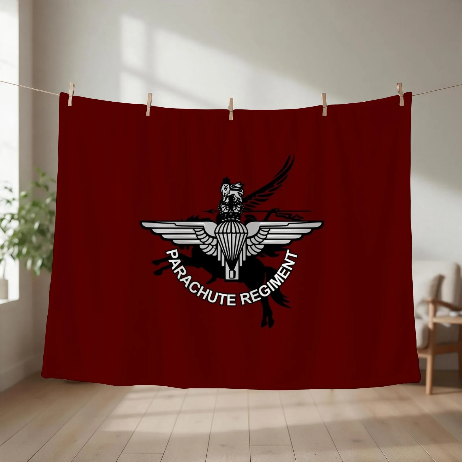 Parachute Regiment Throw Blanket Luxury Brand Soft Plush Plaid Cute Plaid Fashion Sofas Blankets