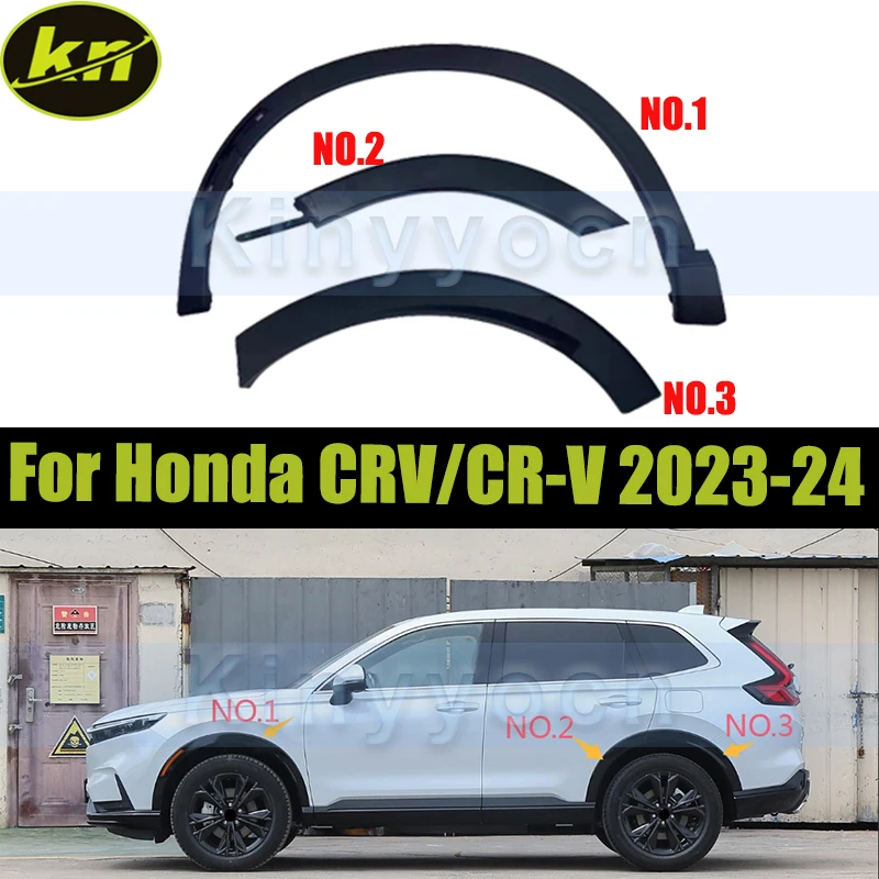 

Car Wheel Arch Trim Fender For Honda CRV/CR-V 2023-2024 Wheel Fender Wheel Arch Tire Trim Strip