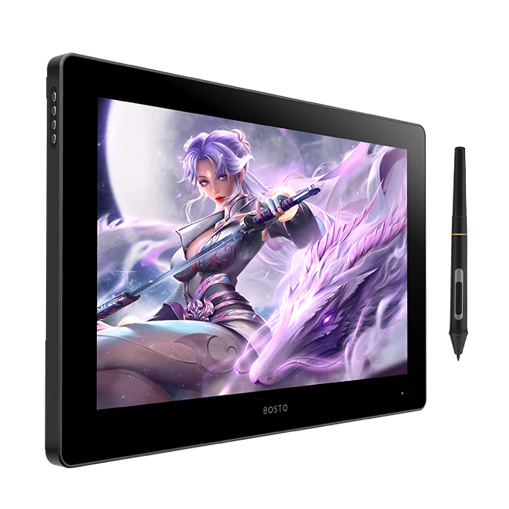 NewBOSTO X5 Graphics Drawing Tablet 15.6 Inch IPS LCD Screen 8+128GB Art Drawing Pad 16K Pressure Level for Windows 10/11