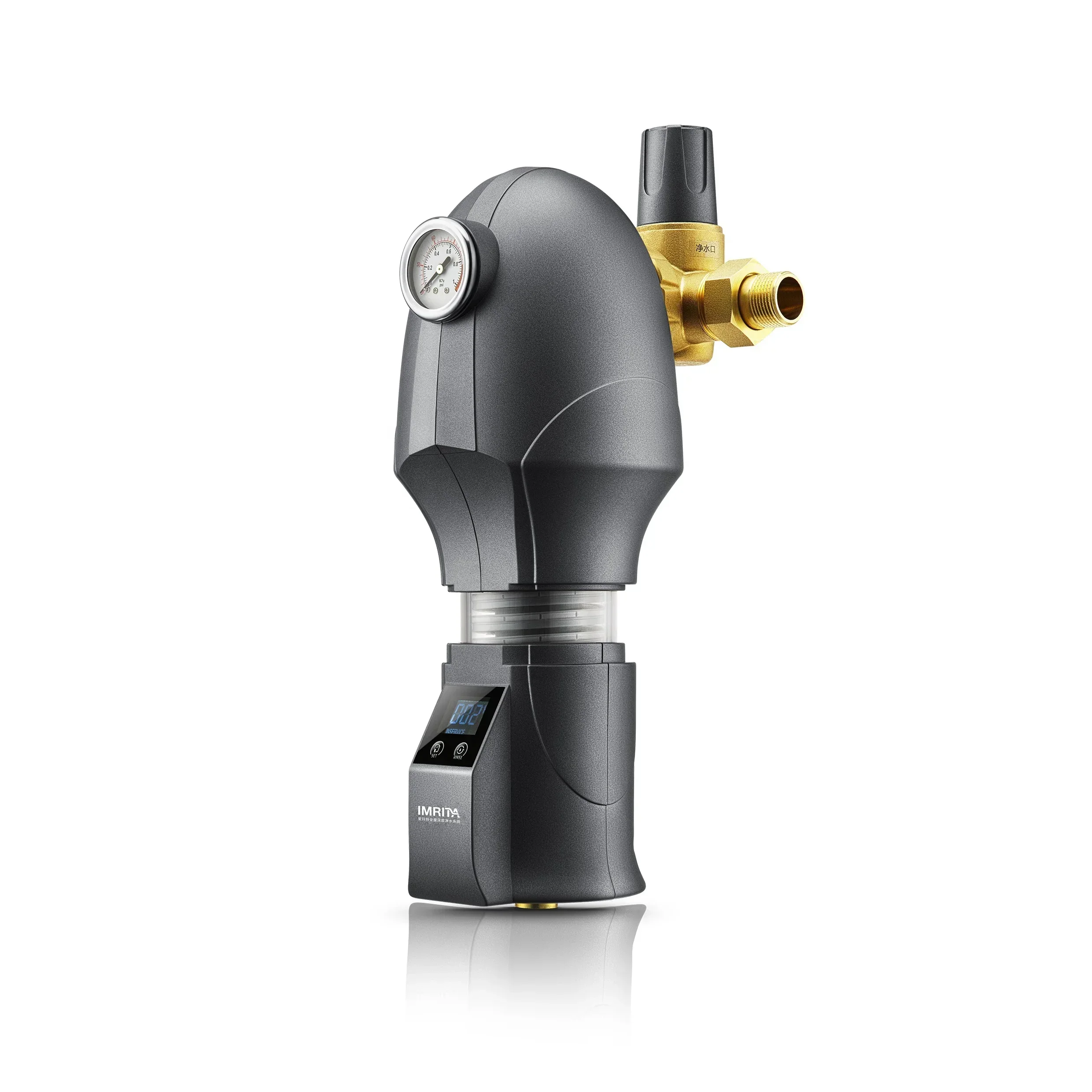 

2025 New Stainless Steel Under Sink Sediment Household Replacement Washable Pre-filters Sand Pre Water Filter Purificati