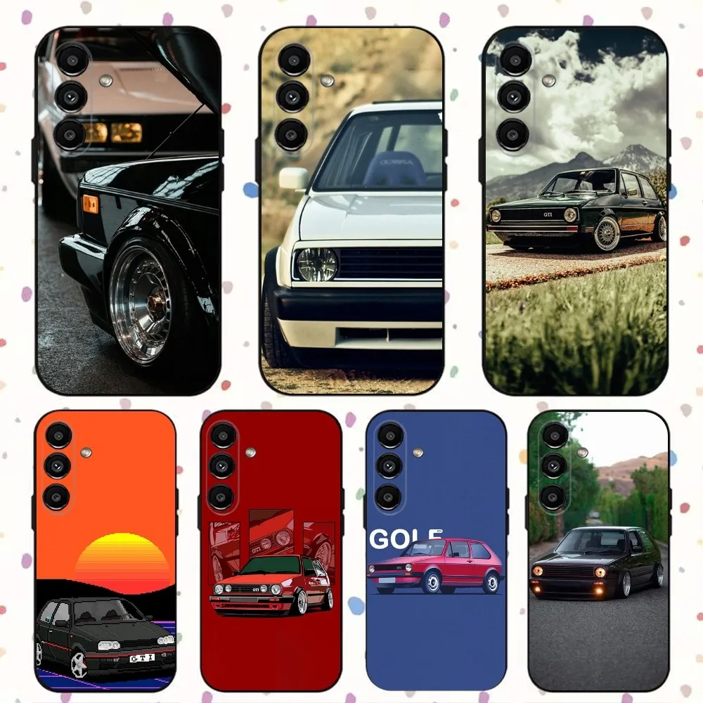 G-Golf-G-GTI Car  Phone Case For Samsung S24,S21,S22,S23,S30,Ultra,S20,Plus,Fe,Lite,Note,10,9,5G Black Soft Cover